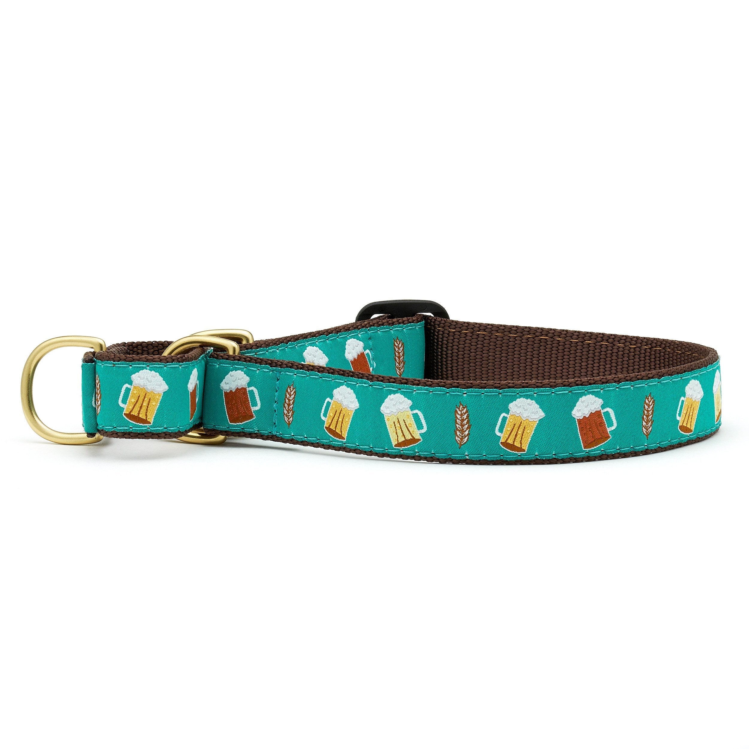 Beer Mug Martingale Dog Collar
