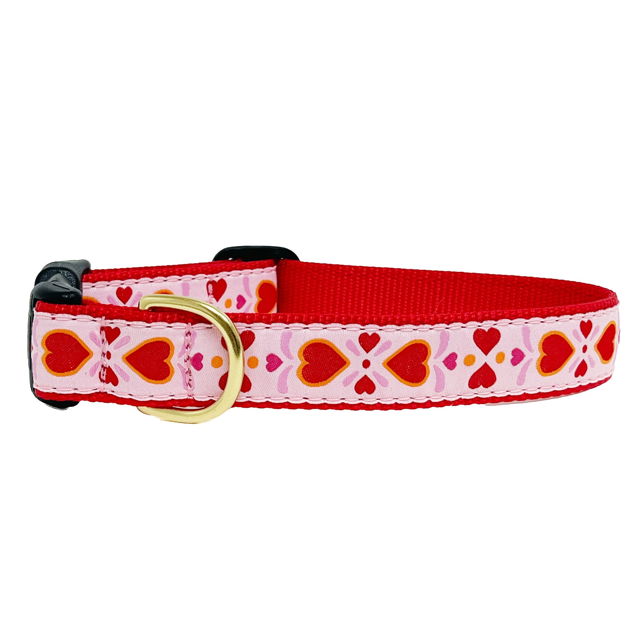 Heart to Heart Narrow Dog Collar