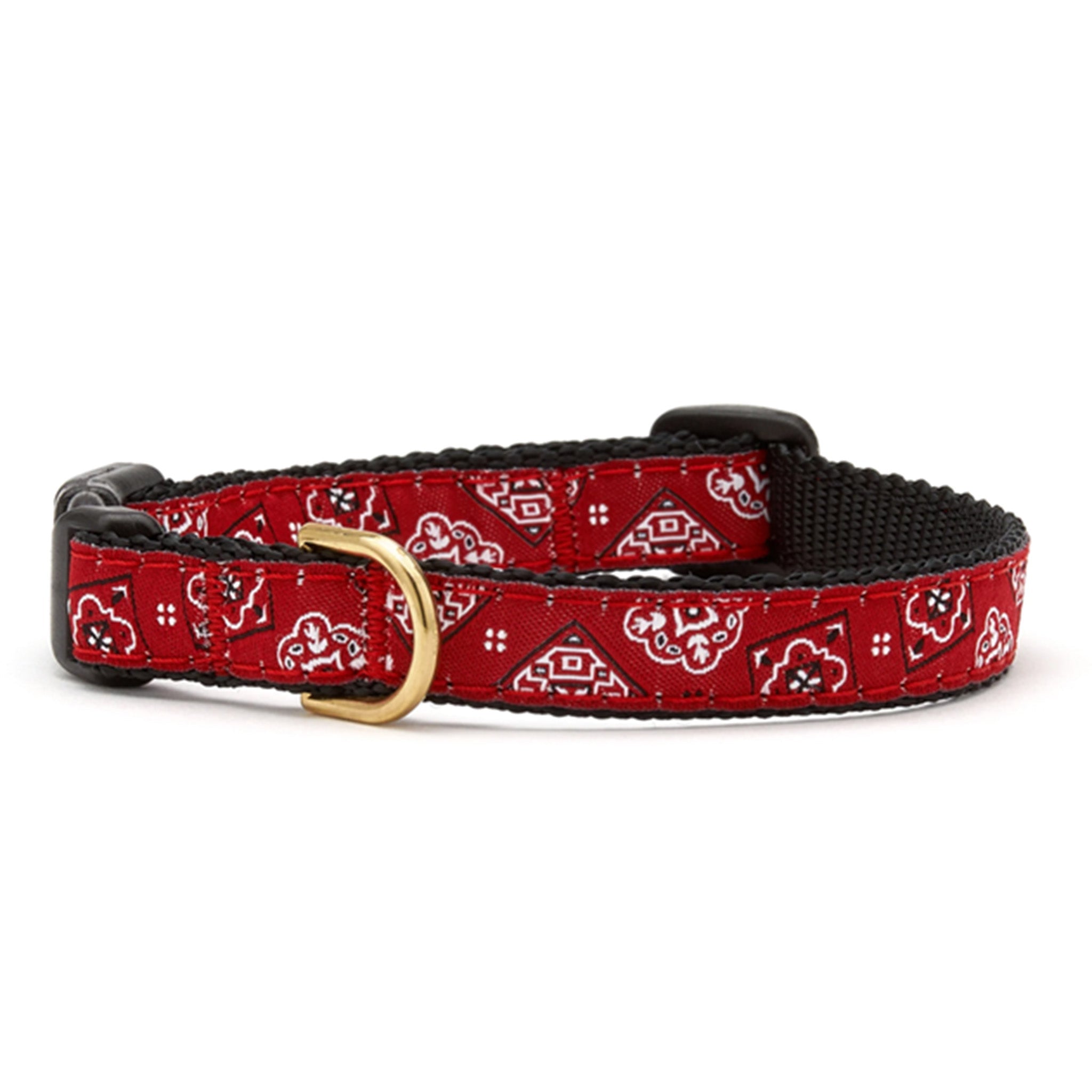 Red Bandana Small Breed Dog Collar