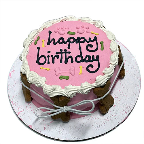 Pretty in Pink Paw-ty Cake 🎀