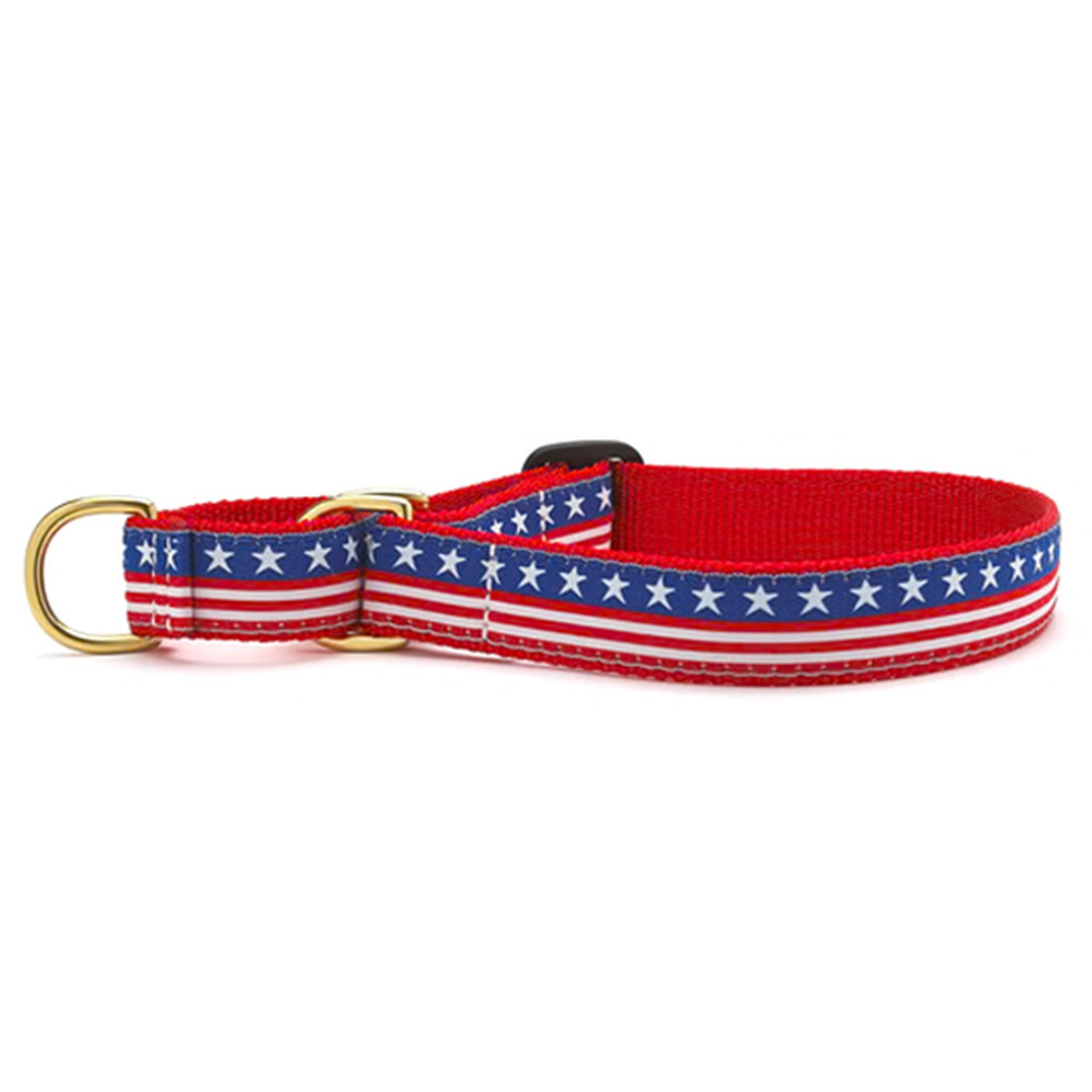 Stars and Stripes Martingale Dog Collar