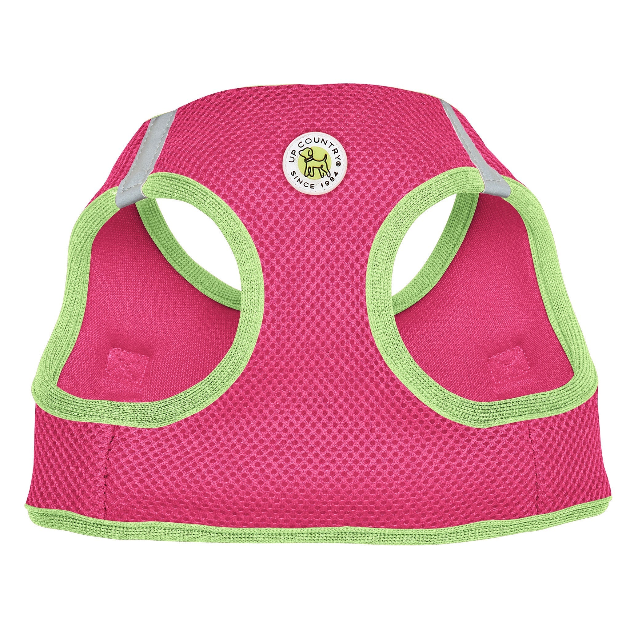 Pink and Lime Small Dog Vest Harness