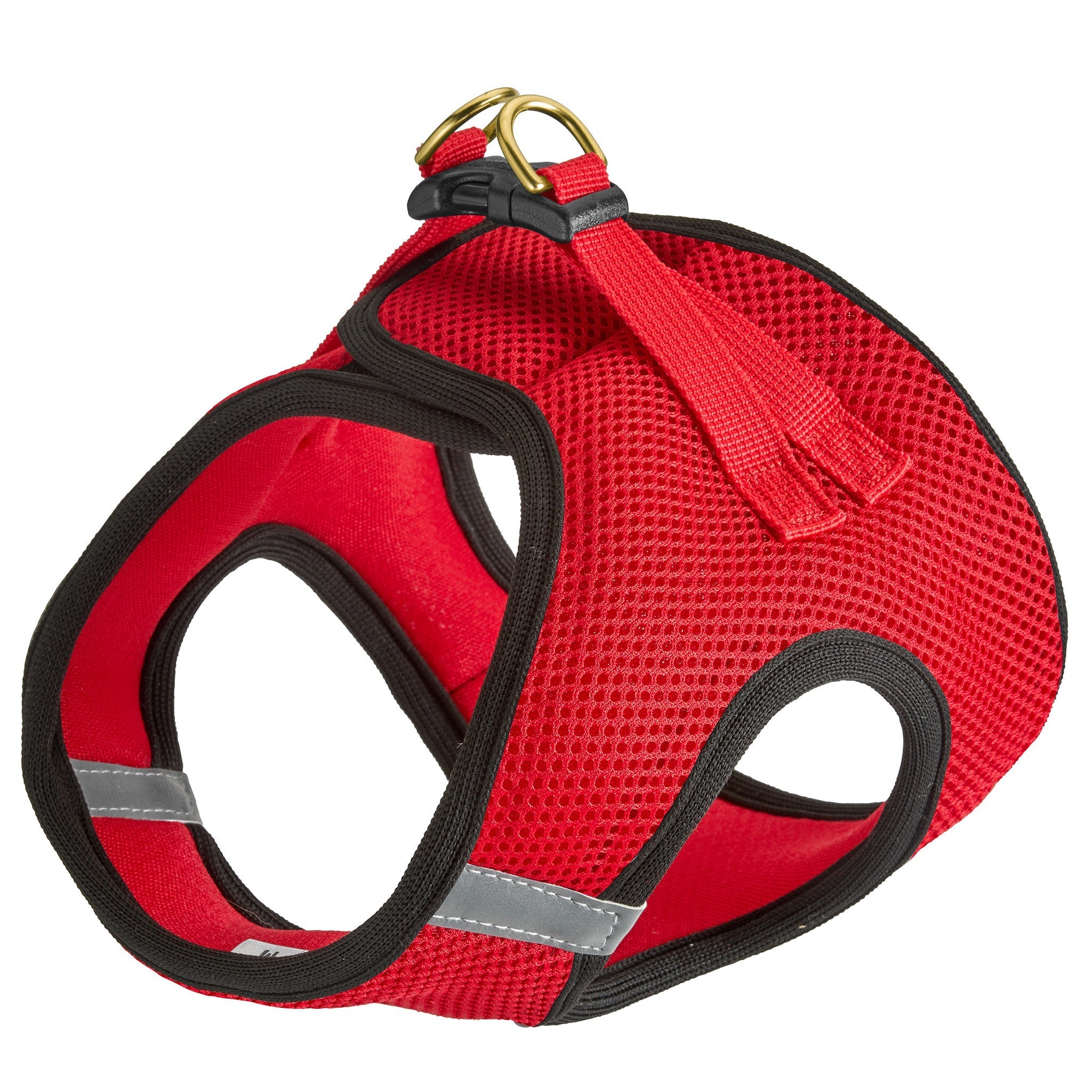 Red and Black Small Dog Vest Harness