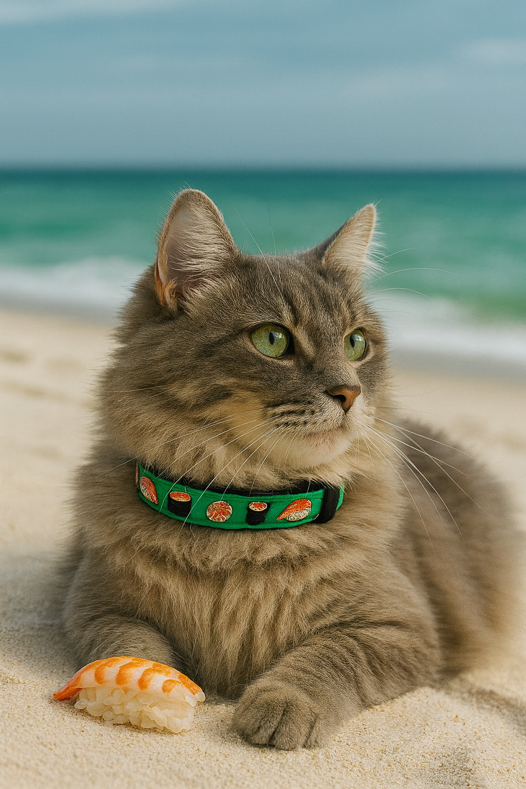 Sushi Cat Collar