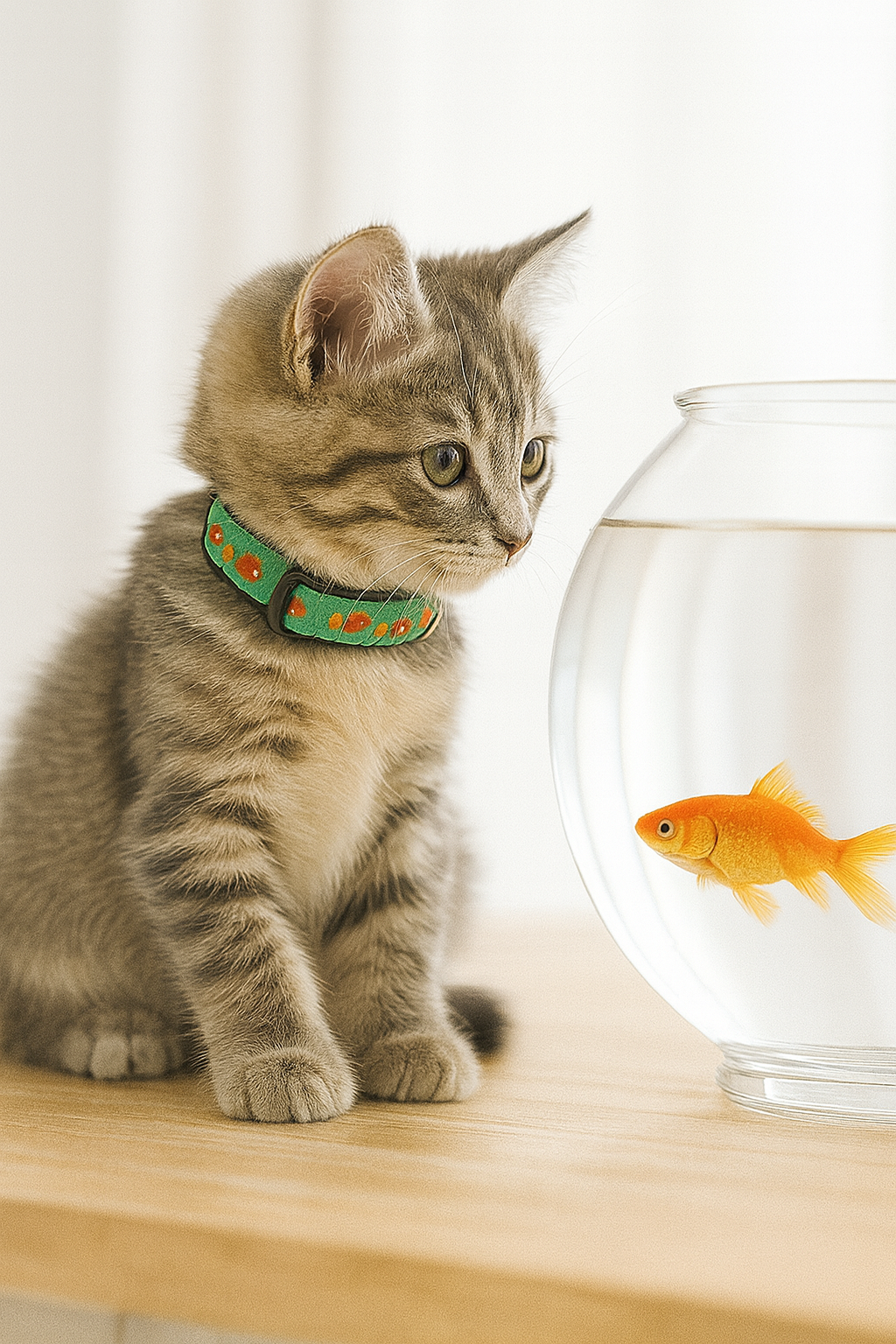 Tropical Fish Cat Collar