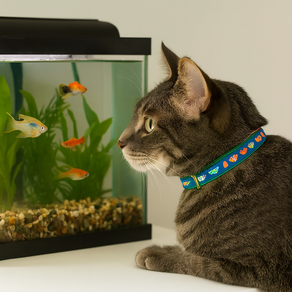 Funky Fish Cat Collar