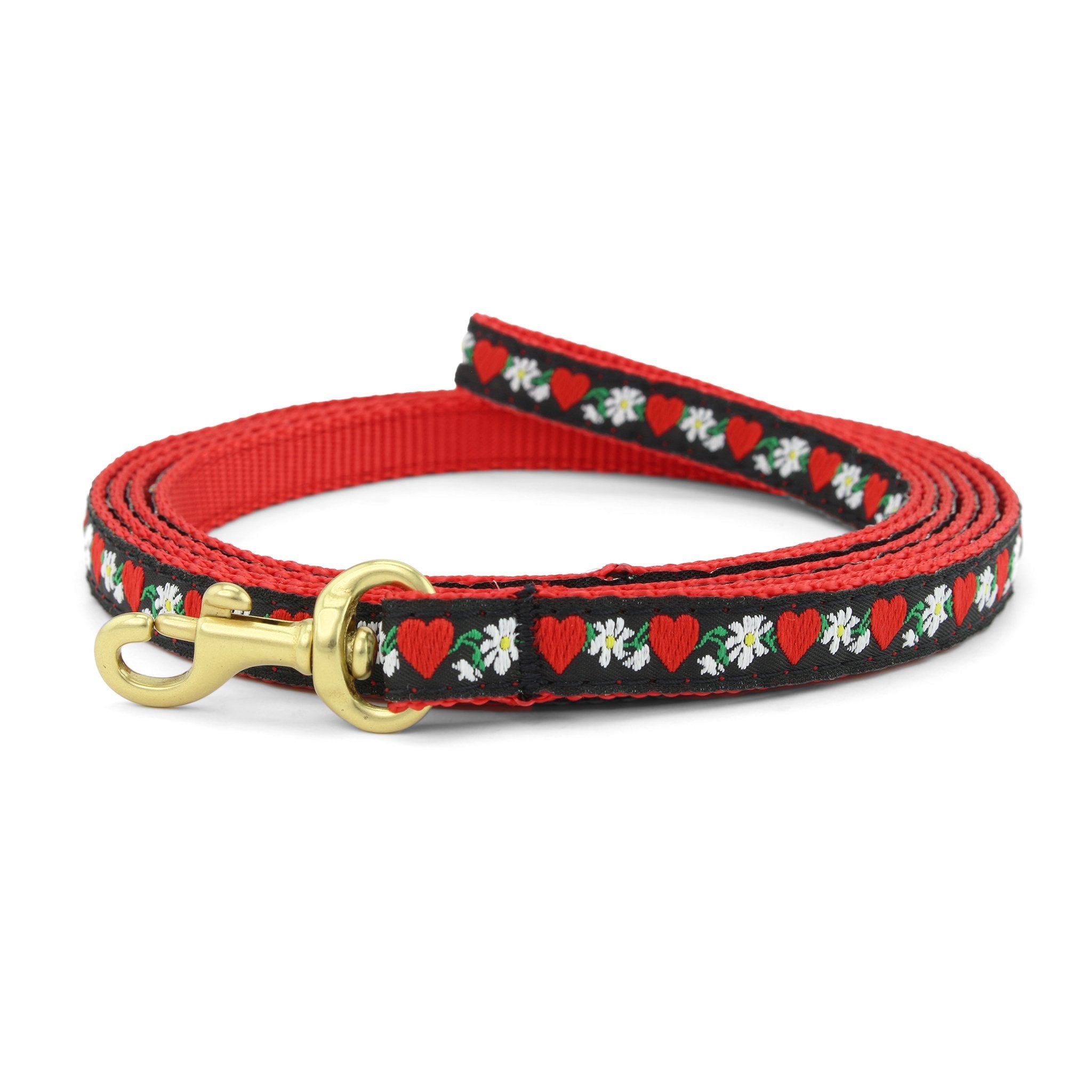 Hearts and Flowers Small Breed Dog Lead