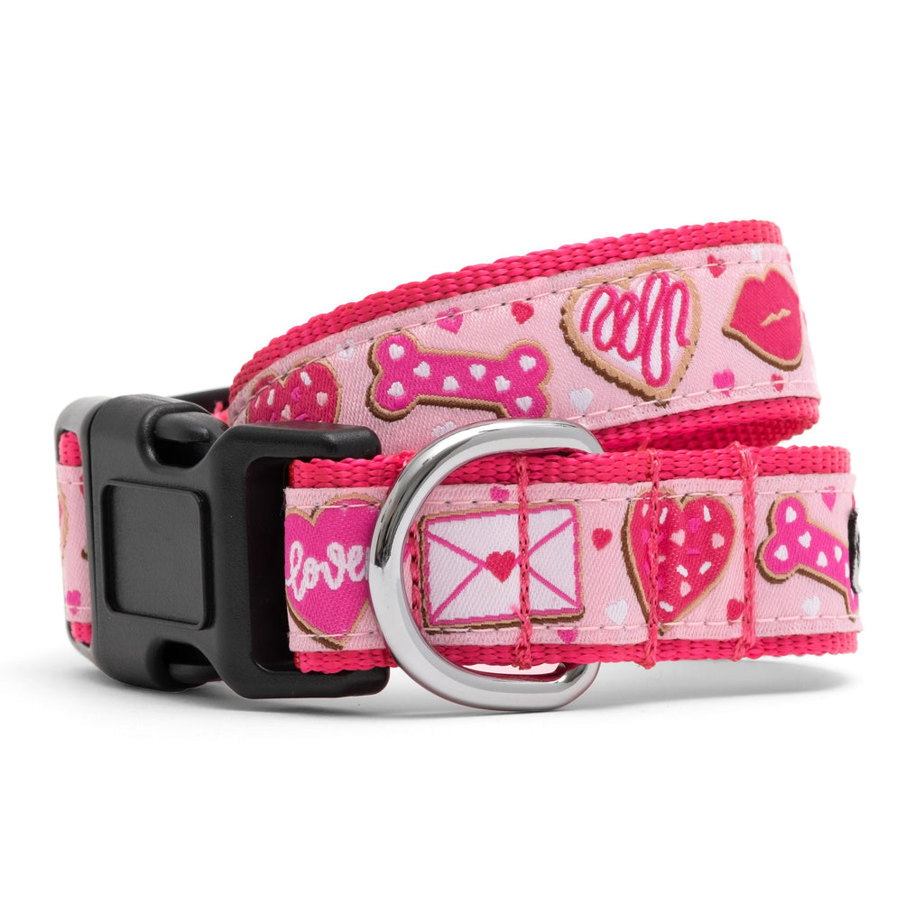 Love and Kisses Dog Collar