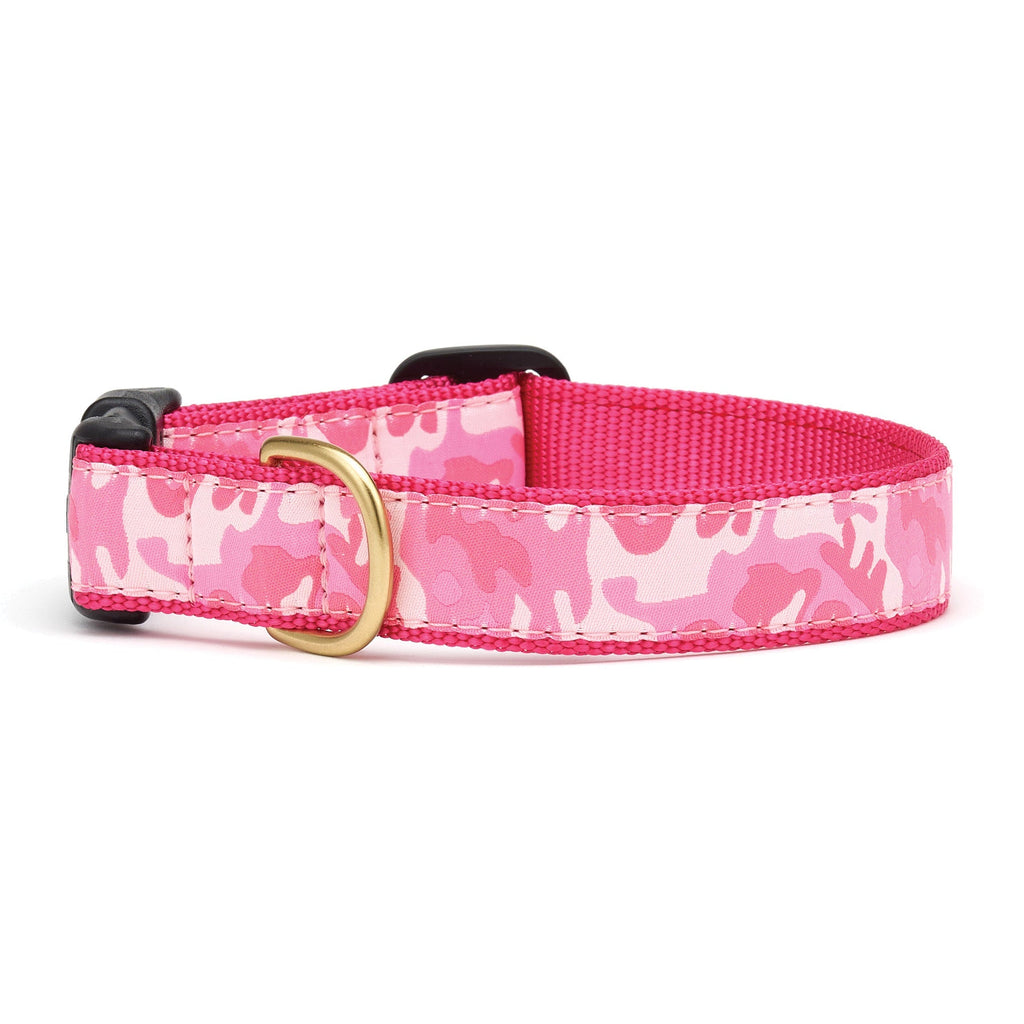 Pink Camo Dog Collar