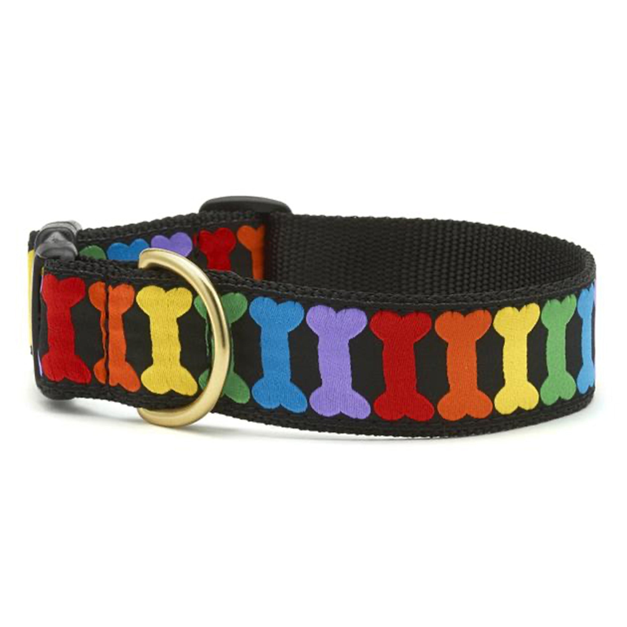 Rainbones Extra Wide Dog Collar 1.5"