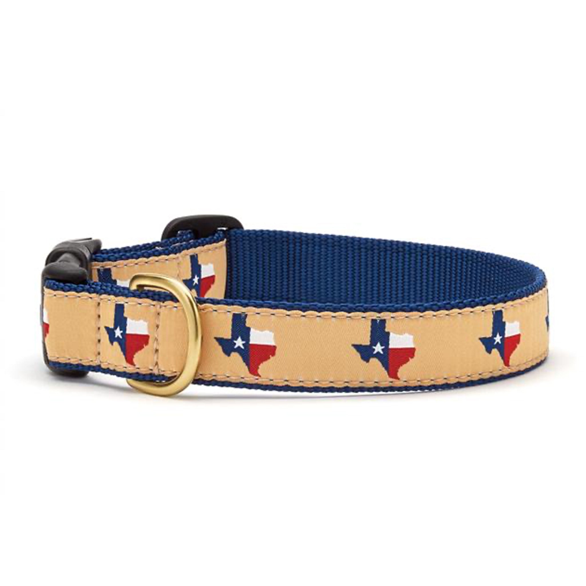 Texas Dog Collar - Navy