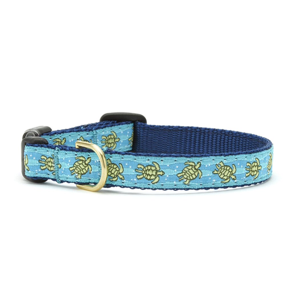 Sea Turtle Small Breed Dog Collar