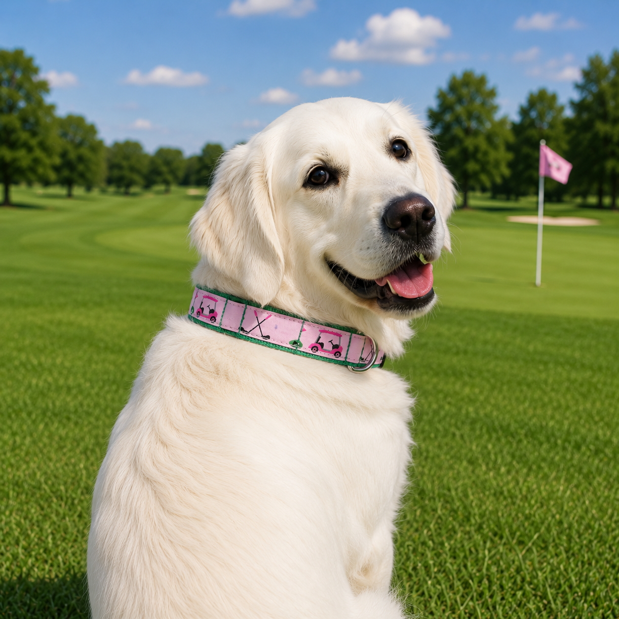 GOLF COLLAR PINK