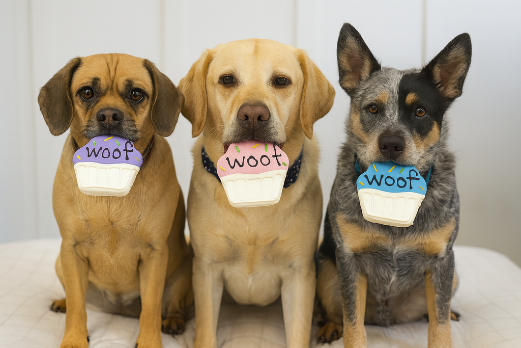 Woof Cupcake Cookies for Dogs